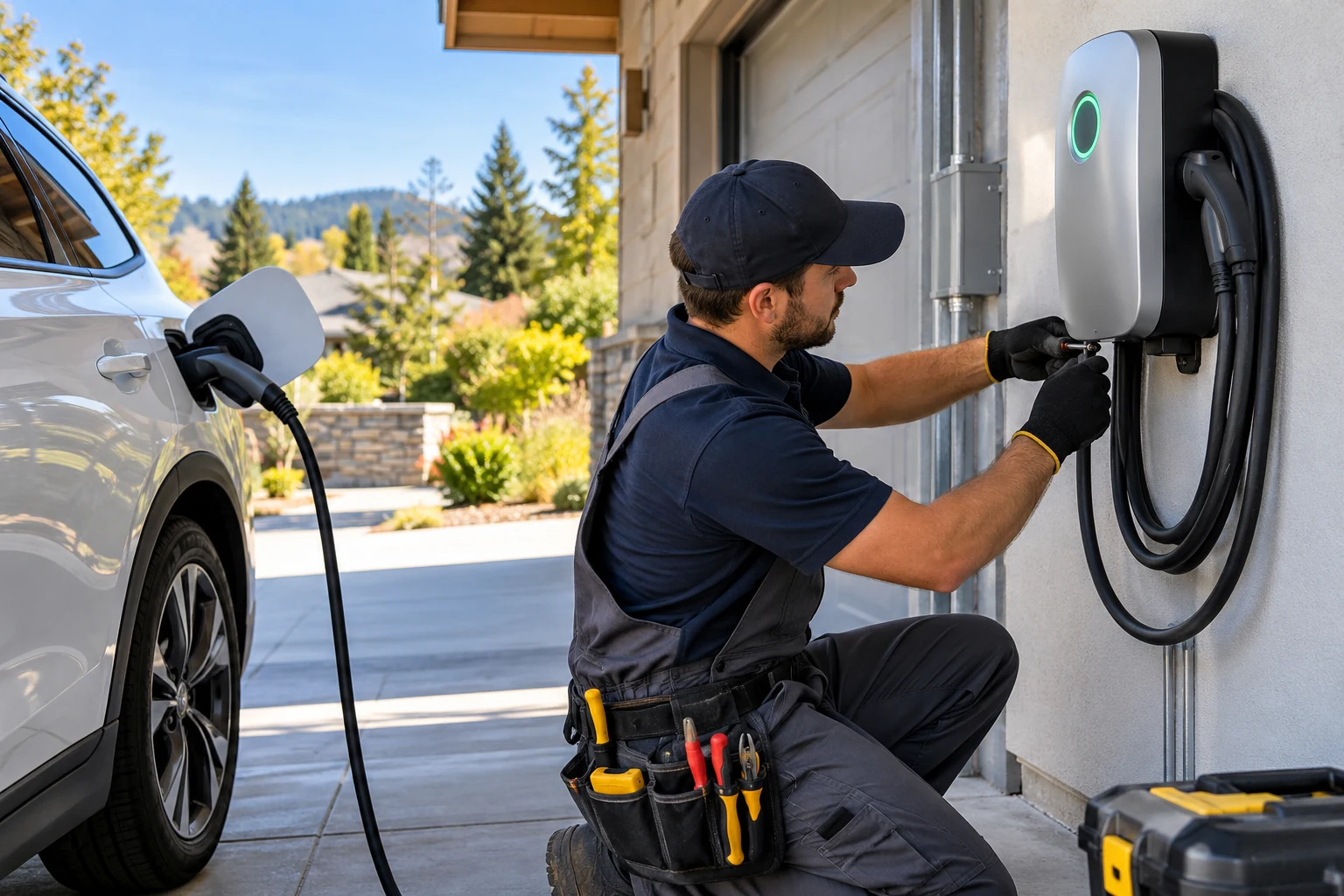 Residential Level 2 Home Charger Installation