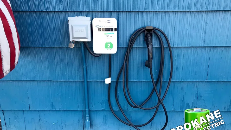 Official City of Spokane municipal electrical inspection final green tag approval