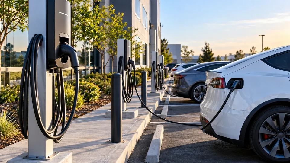 Electric Vehicle Charging in Subzero Cold Weather in Spokane Washington